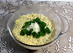Салат "Праздничная семга" 1 порция