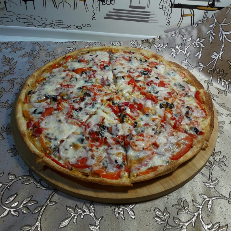Пицца "по-сайгонски" с беконом